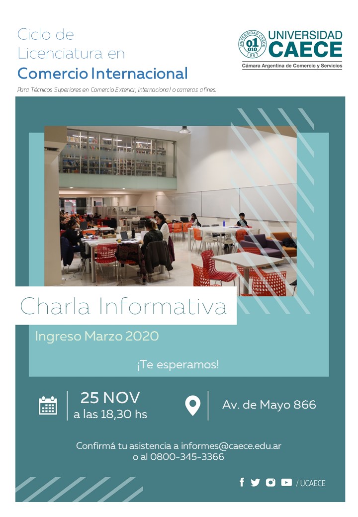 Charla informativa UCAECE