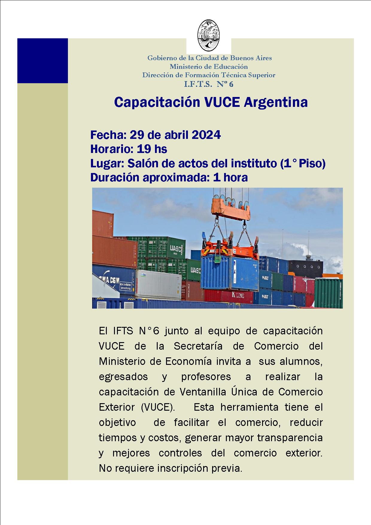 Capacitación VUCE abril 2024