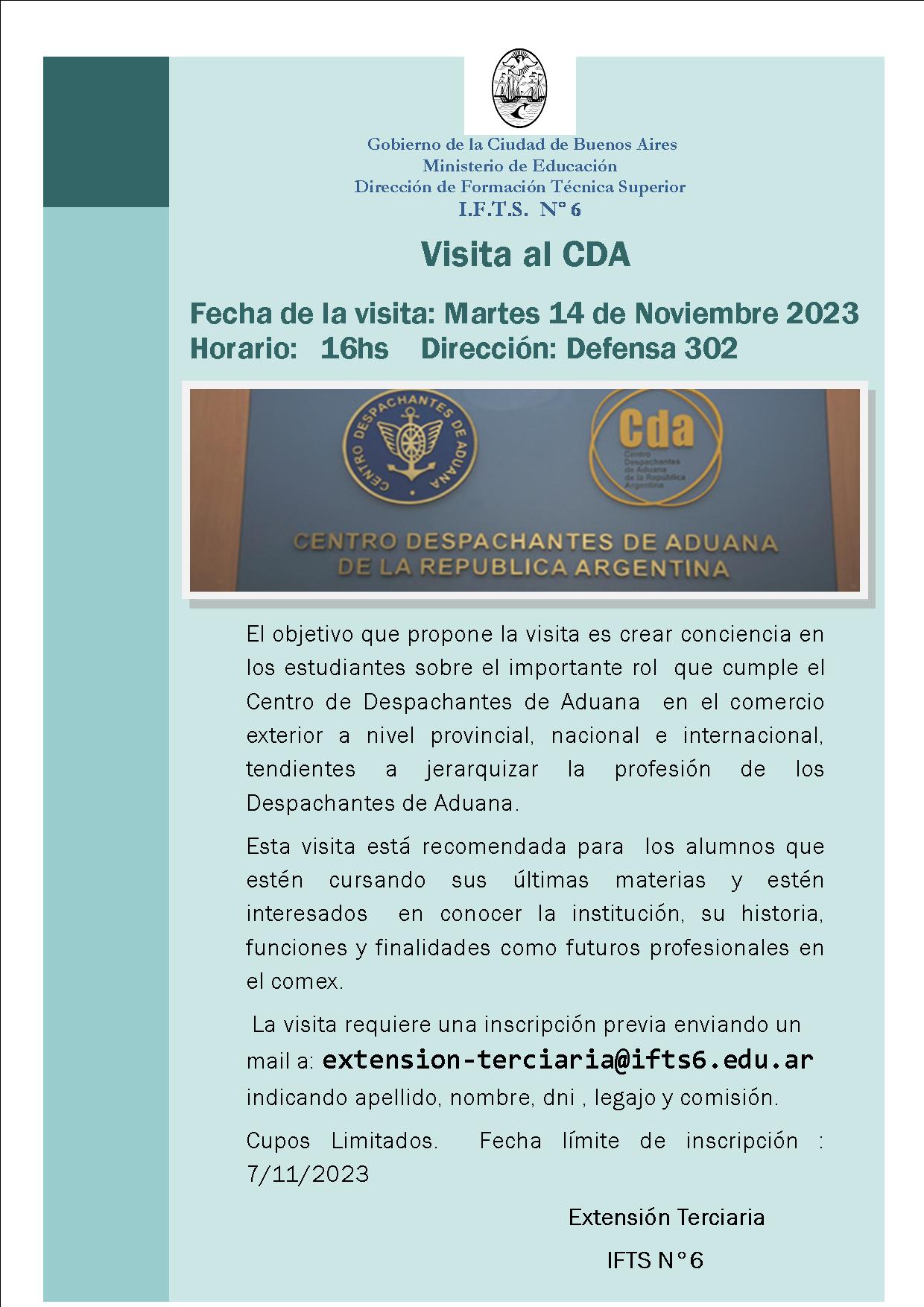 Visita CDA 2C2023 14 11 2023